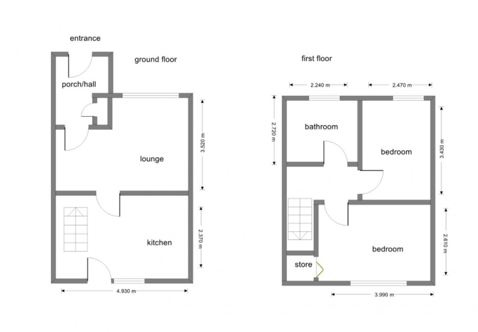 Floorplan for Thornfield Road, Birmingham