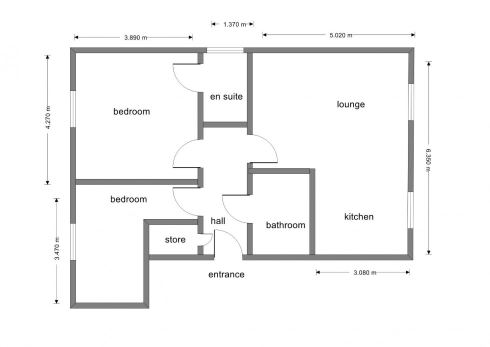 Floorplan for The Sidings, Water Orton, Birmingham