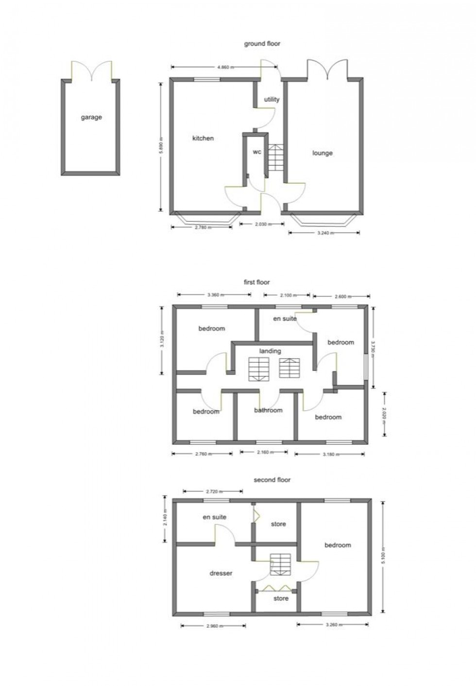 Floorplan for St. Martins Close, Birmingham