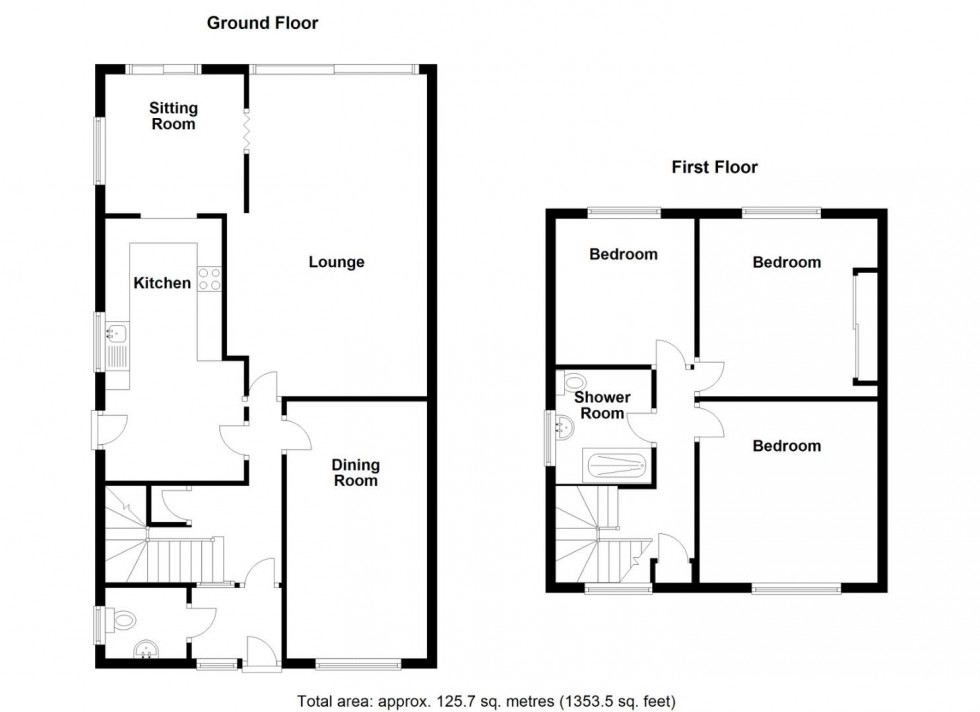 Floorplan for Coleshill Road, Water Orton, Birmingham