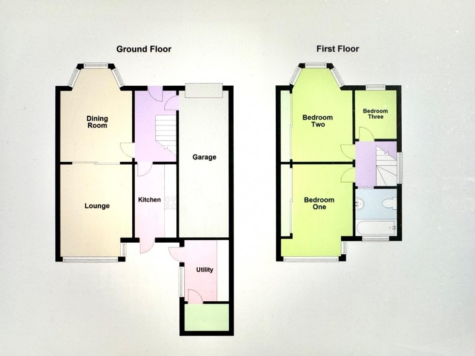 Floorplan for Chipperfield Road, Hodge Hill, Birmingham