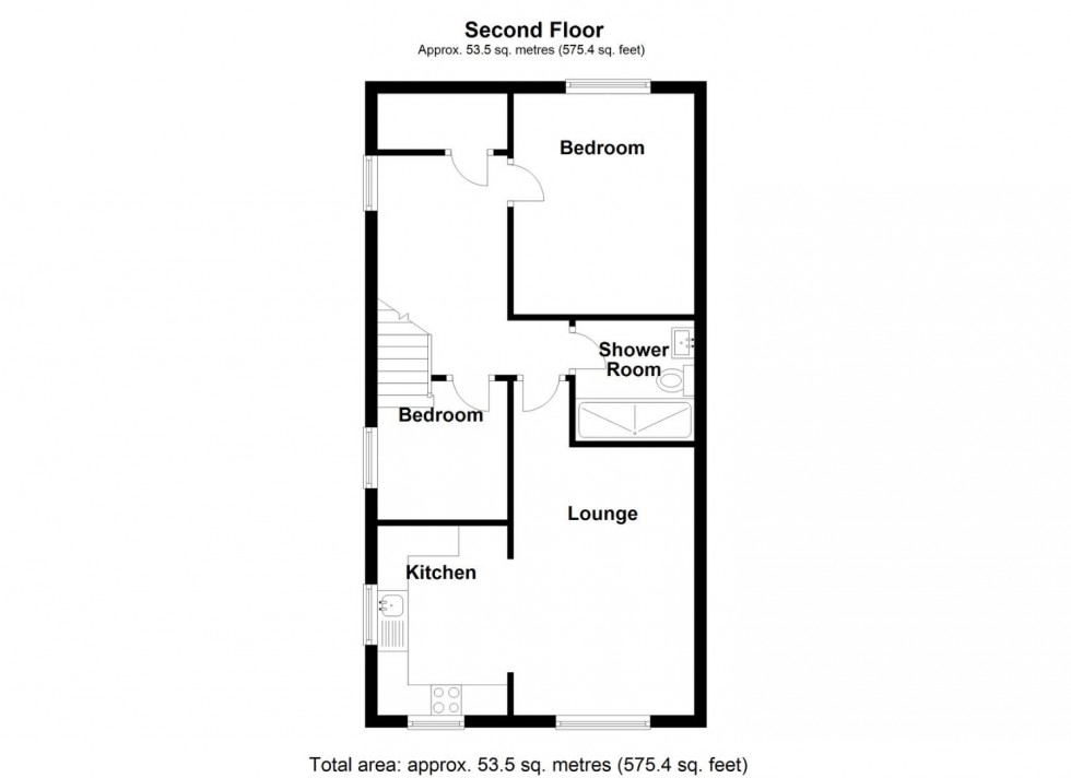 Floorplan for St. Pauls Court, Water Orton