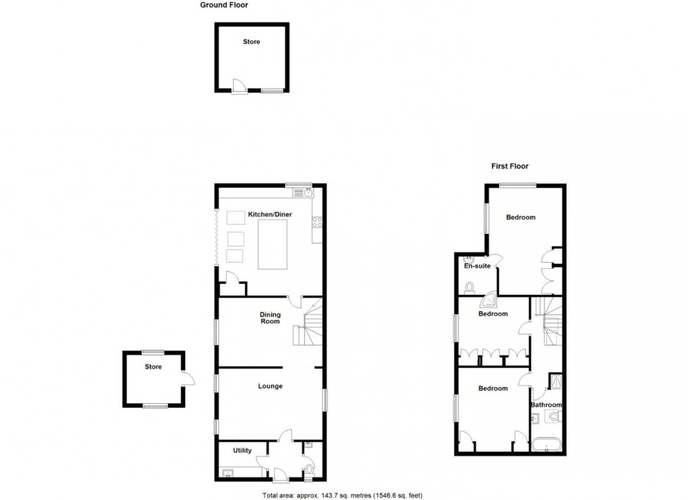 Floorplan for 20 Coleshill Road, Water Orton, Birmingham