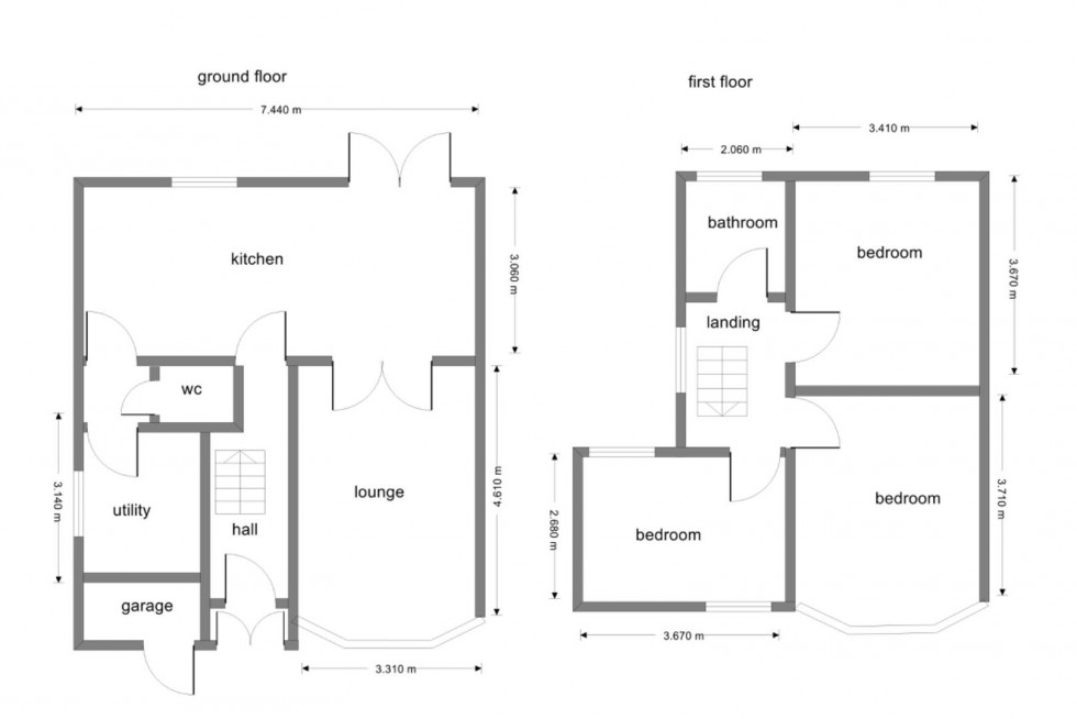 Floorplan for Marlborough Road, Castle Bromwich, Birmingham